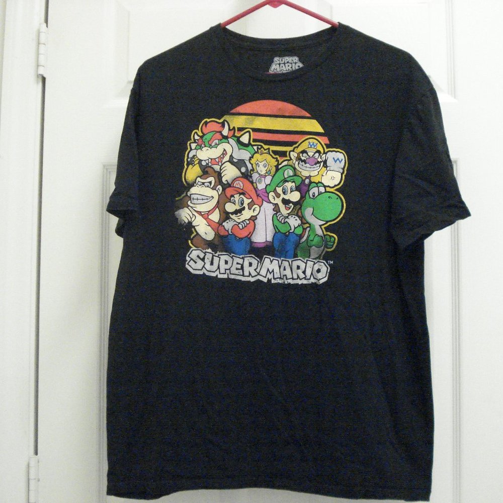 Super Mario T Shirt Unisex Size Large